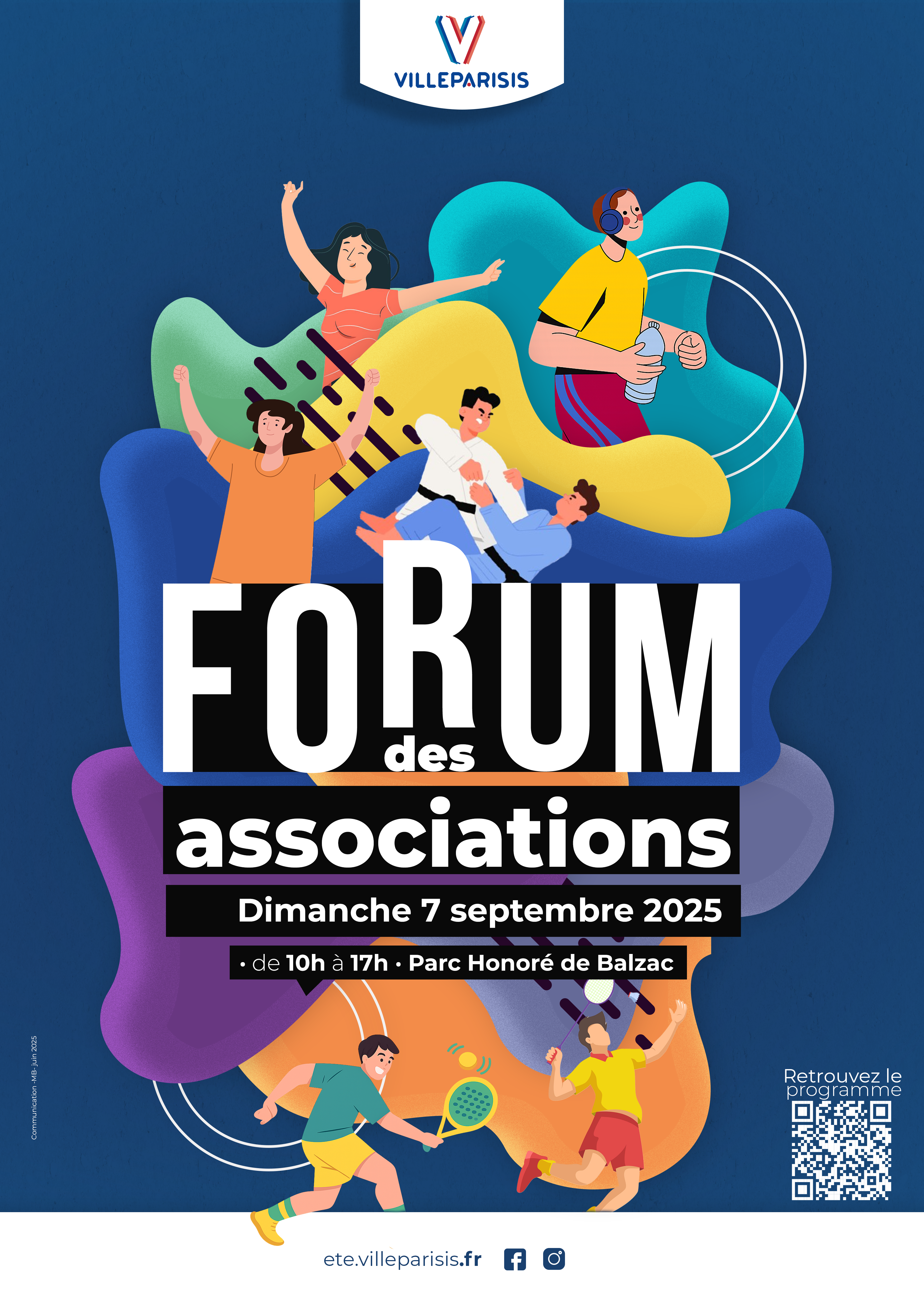 Affiche Forum des associations 2025